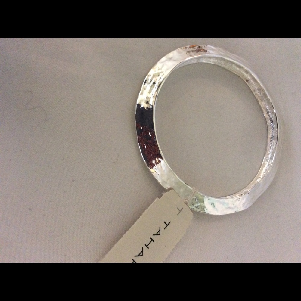 Tahari Silver Bangle